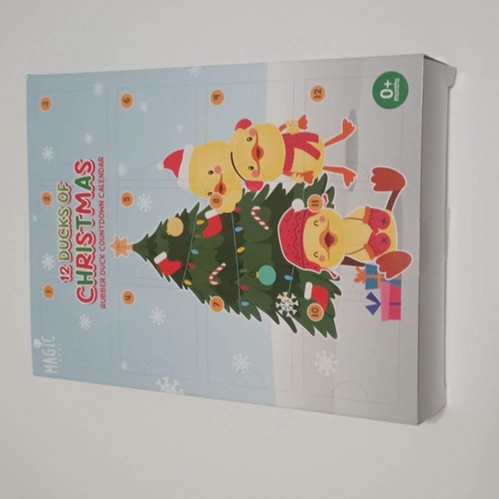 12 Ducks of Christmas Rubber Duck Countdown Calendar Magic Years 196017172998